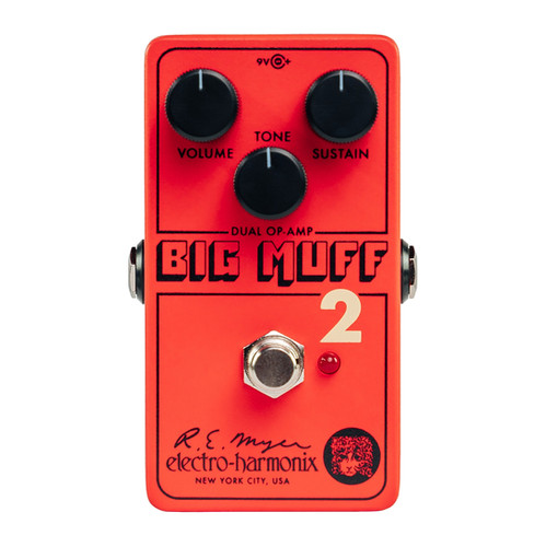 【美品】electro-harmonix BIG MUFF PI Electro-Harmonix Big Muff Pi 2 Fuzz Pedal | unisound
