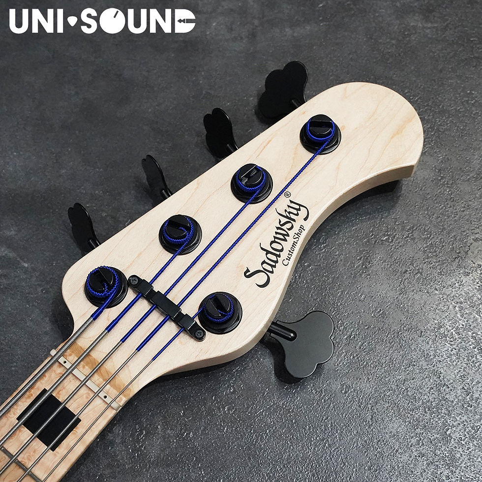 Thumbnail: Sadowsky Customshop Series 21-Fret Standard 5 Master Grade Buckeye Burl Top