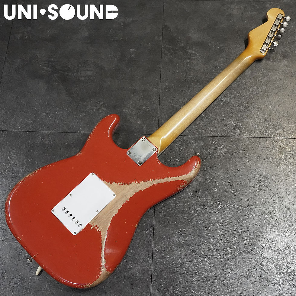 Thumbnail: M.B. Guitars '62 S Style - Fiesta Red