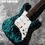 Thumbnail: James Tyler Guitars Studio Elite HD - Black Shmear with Turquoise Tint