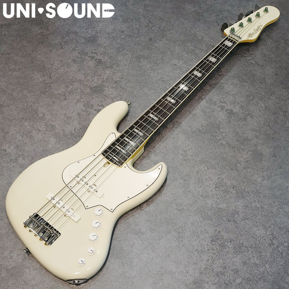 Alleva Coppolo LG5 Standard 2024 - Binded Neck/Blocks Inlay - Aged Olympic White