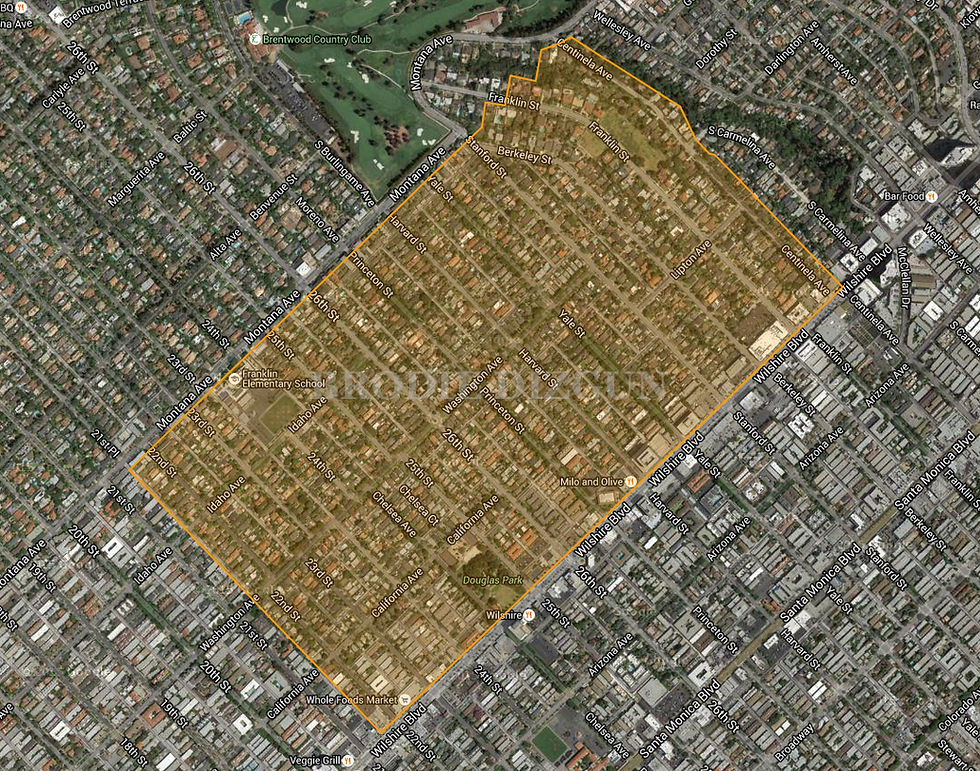 North of Wilshire (College Streets)