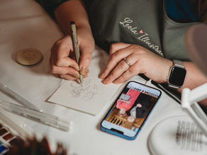 How does Live Wedding Illustration work and what happens on the day?
