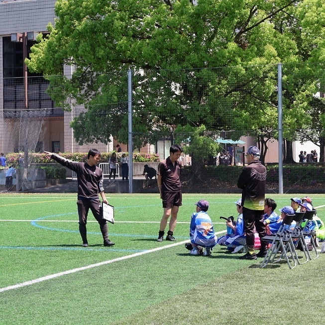 試合のミーティング