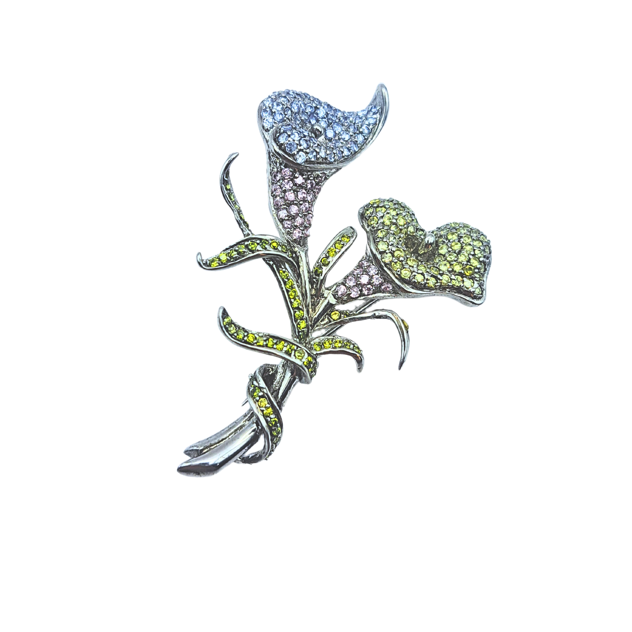 Tulip Twins Brooch
