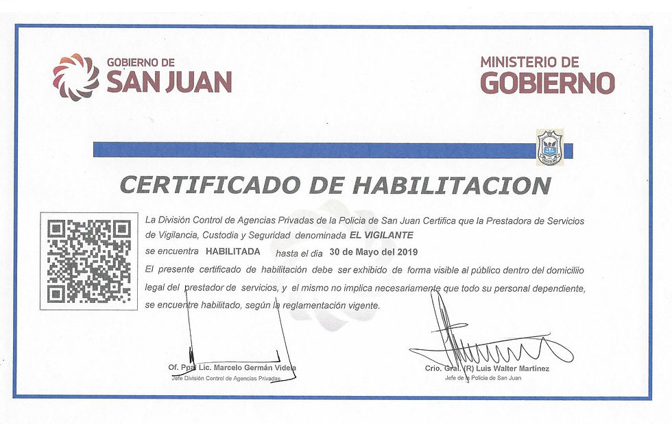 HABILITACION--N° 0501-MG-17