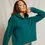 Thumbnail: Perfect White Tee: Iggy | French Terry Hoodie in Emerald