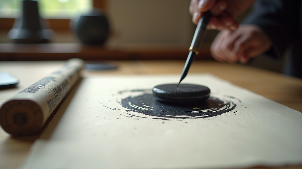 初心者のための墨絵技法の基本知識