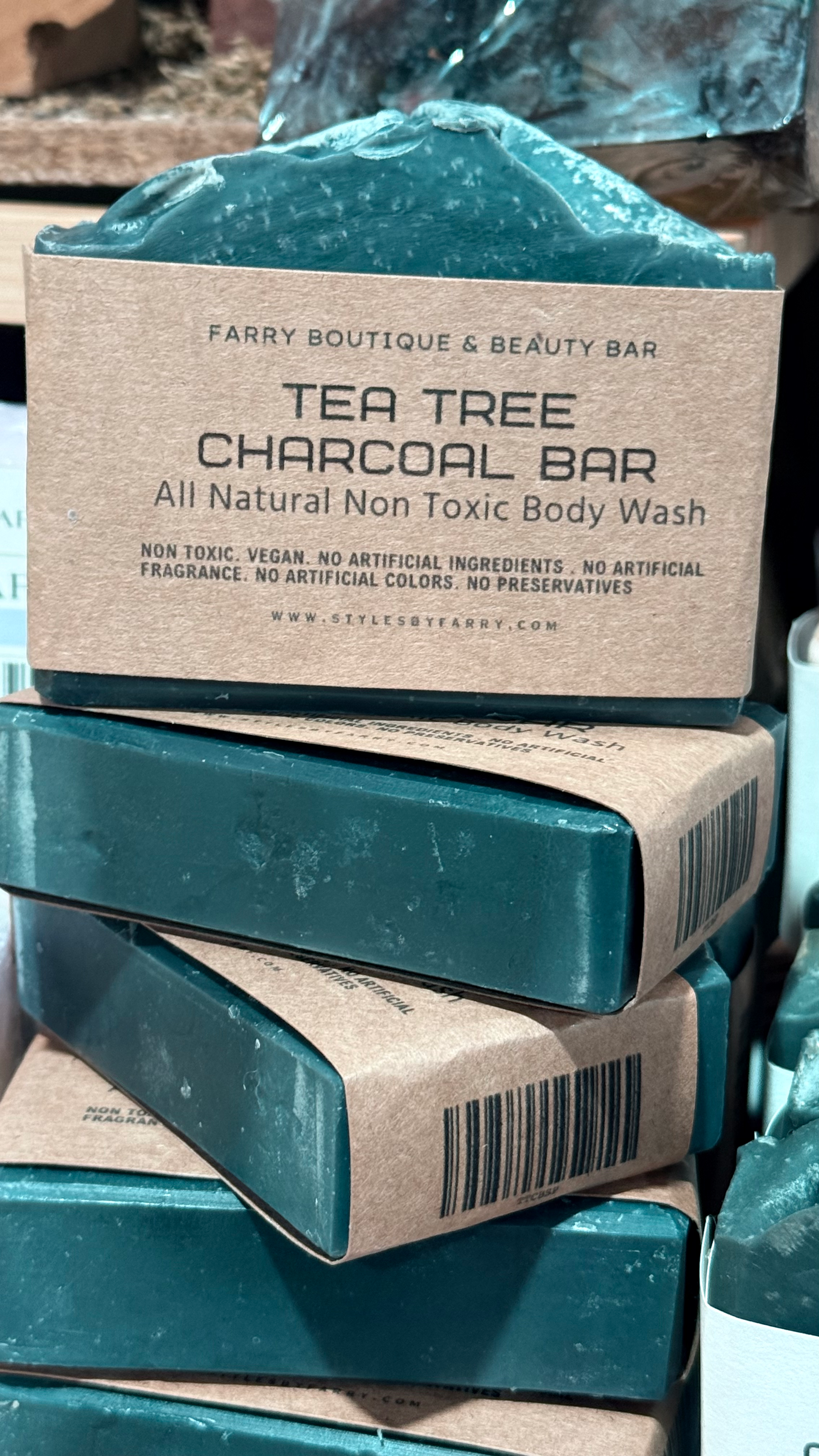 Tea Tree Charcoal bar