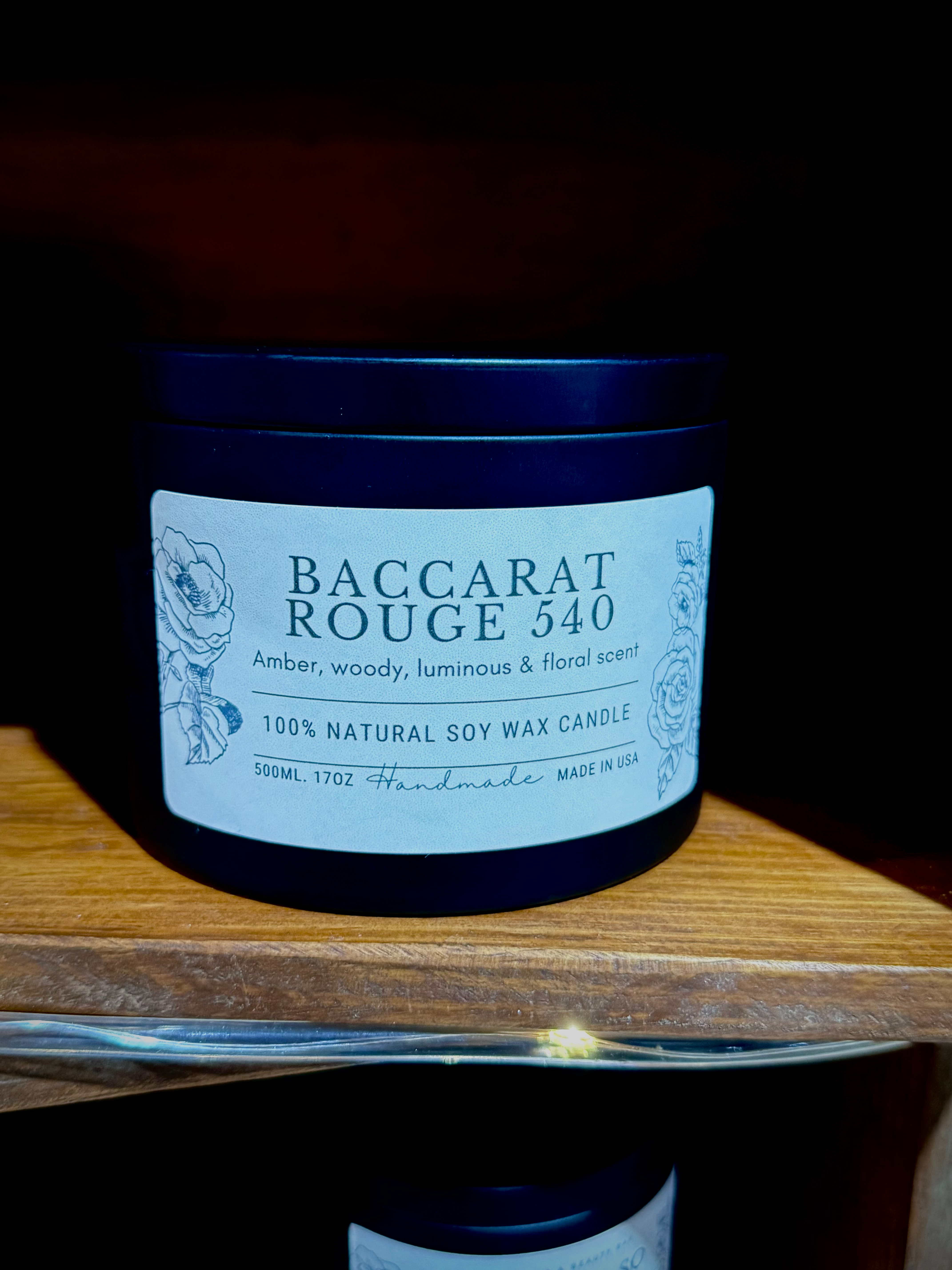 Baccarat Rouge 540 | Luxurious Non Toxic Candle