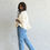 Thumbnail: Tiers to Fun | Cream Tiered Blouse