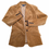 Miniature : Vintage Ralph Lauren Corduroy Women Blazer w/ Leather Trim