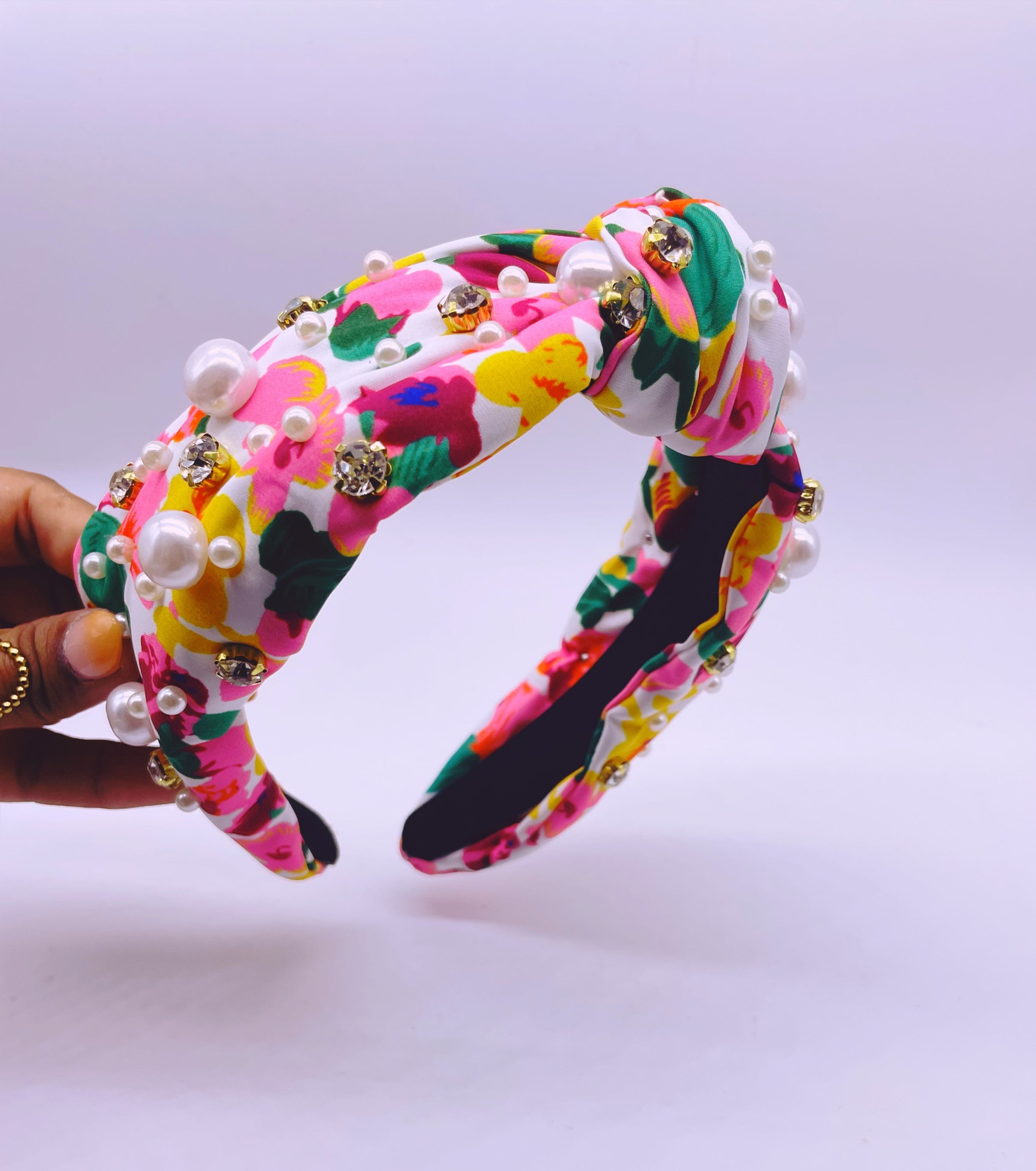 Fun Floral | Stone Details Headband