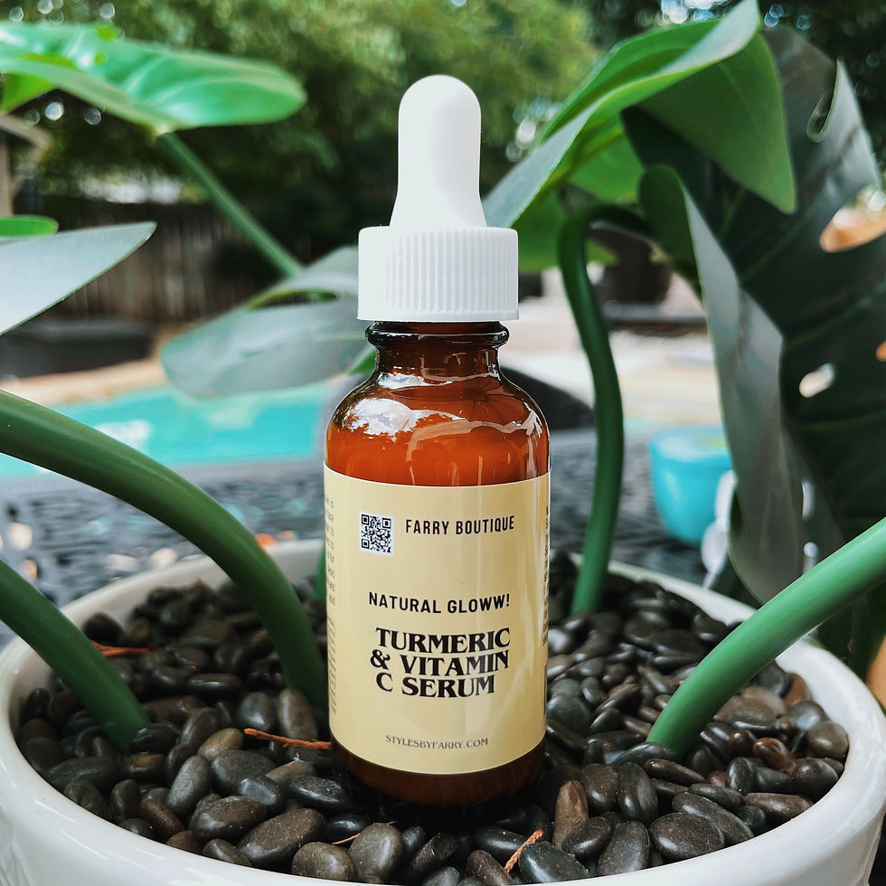 Natural Gloww! Radiant skin| Turmeric & Vitamin C Serum