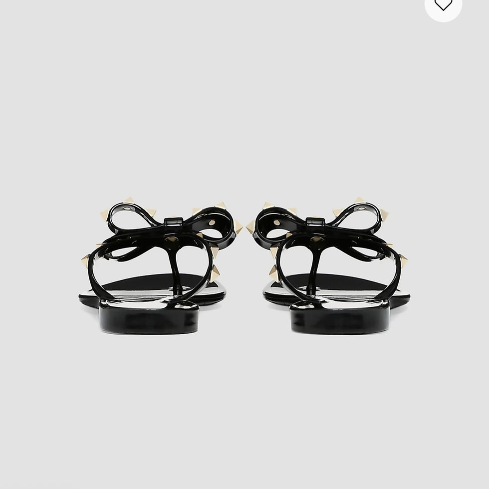 Miniatura: Wilddiva Rockstud Jelly Rubber Slippers - 8