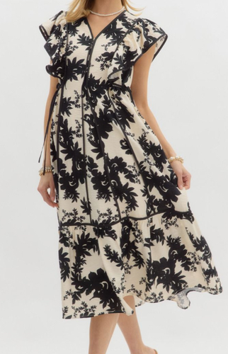 ivory lace dress midi Women's Solenne Lace Midi Dress Ivory S/M/L/XL/Customize MEAN BLVD