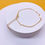 Прев'ю: Minimal 10 | 18KT Gold Plated Bracelet