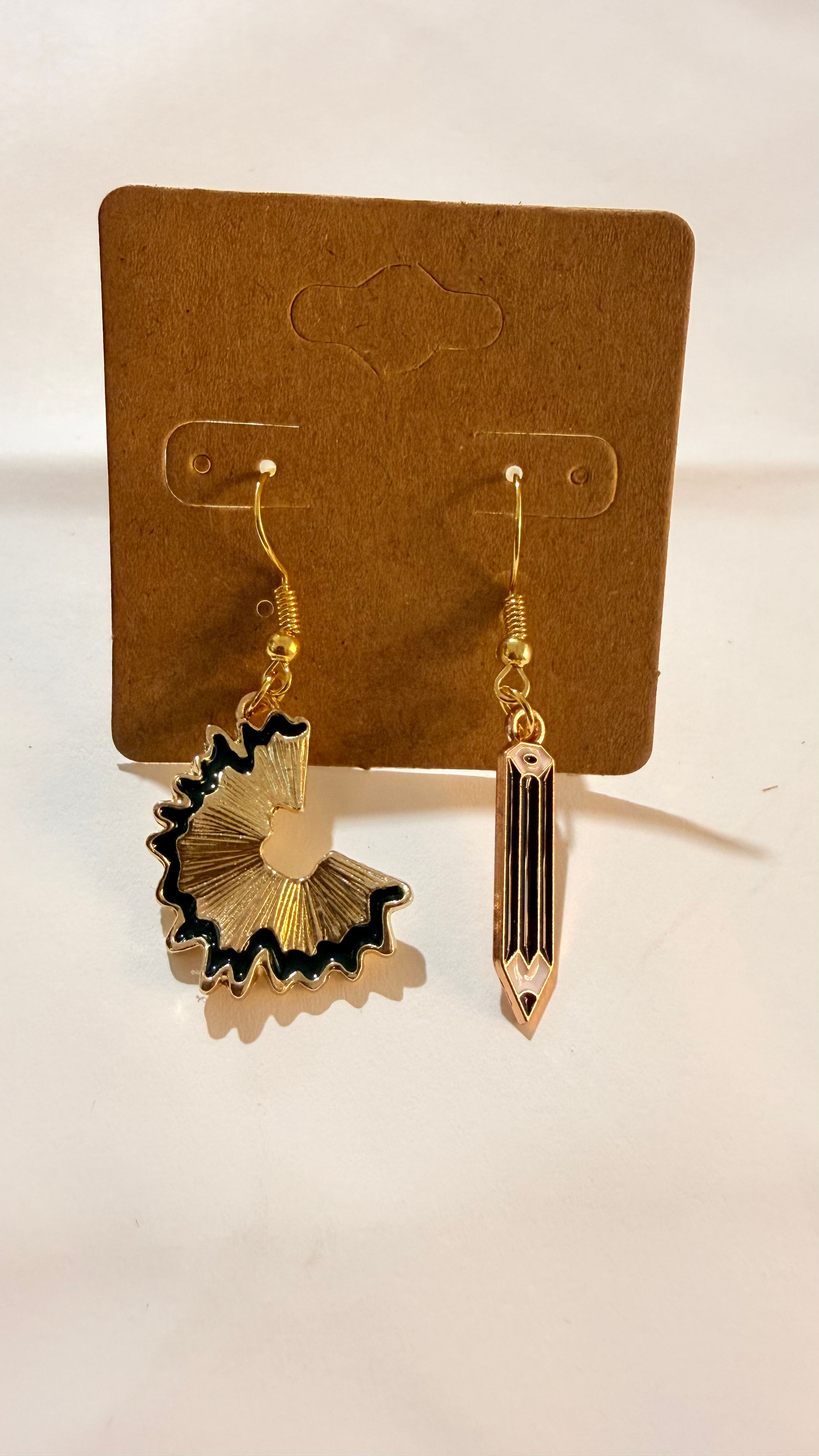 Pencil And Shaving | Earrings