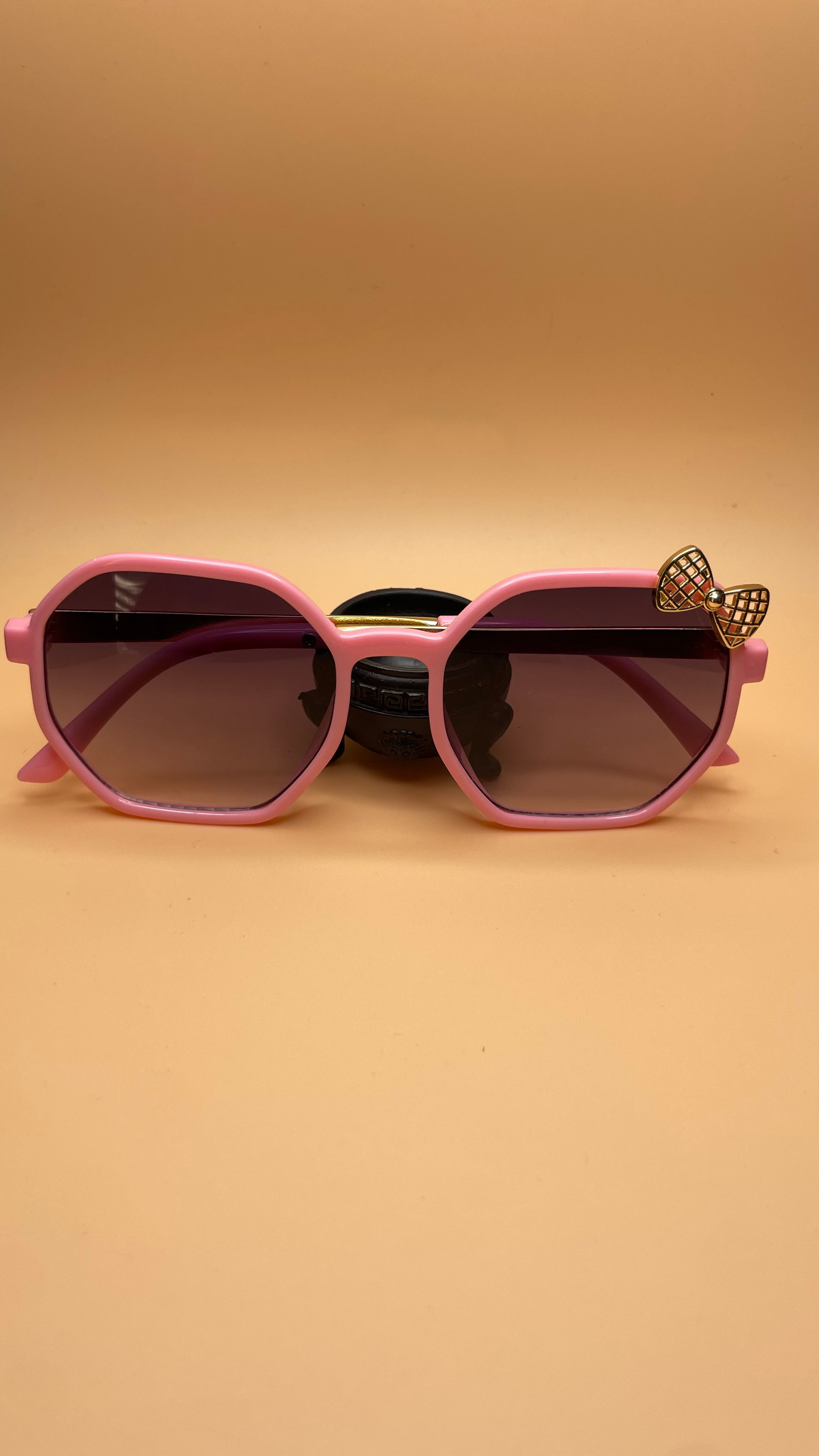 Bow Details | Pink Kids Sunglasses