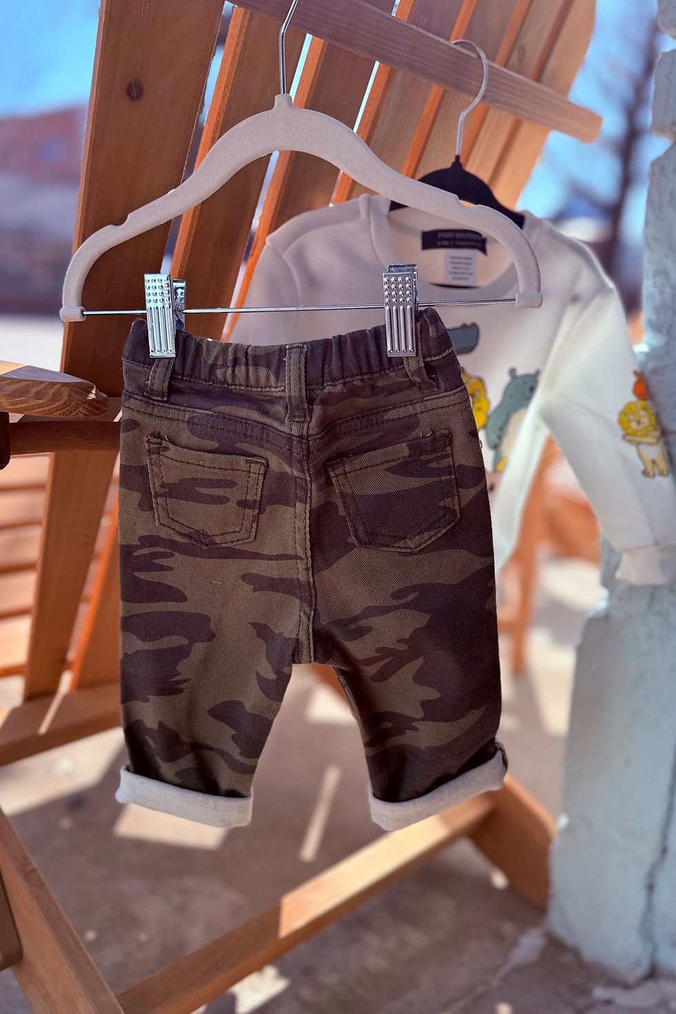 Thumbnail: Handsome In Camouflage | Infant Boy Jeans