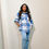 Thumbnail: Stay Plaid | Blue Checkered Fleece Lined Shacket