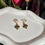 Thumbnail: Tri Multi Stone | Clip On Earrings