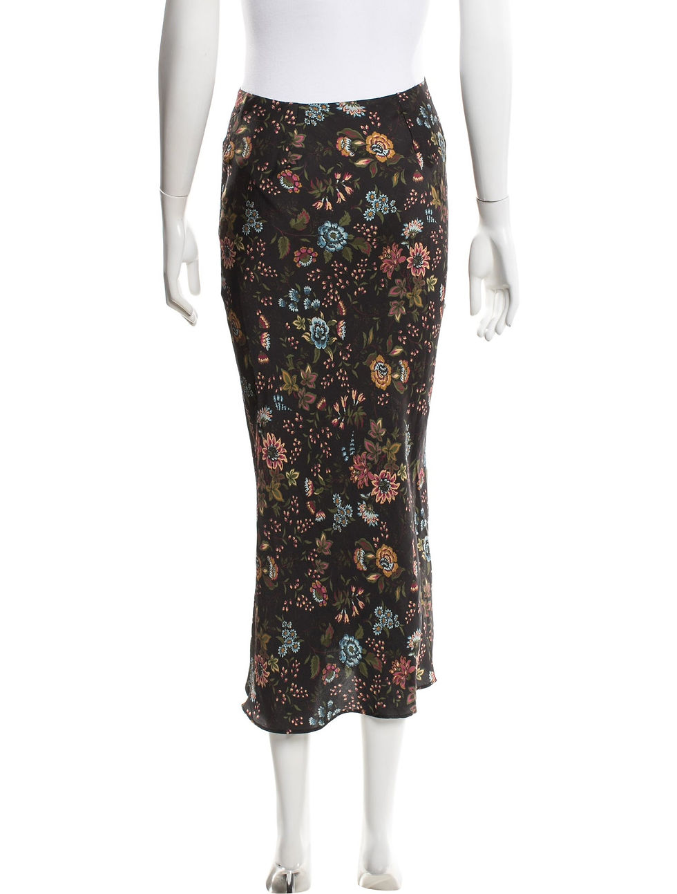 Miniaturbild: Veronica Beard Brown Floral Maxi Skirt - 10