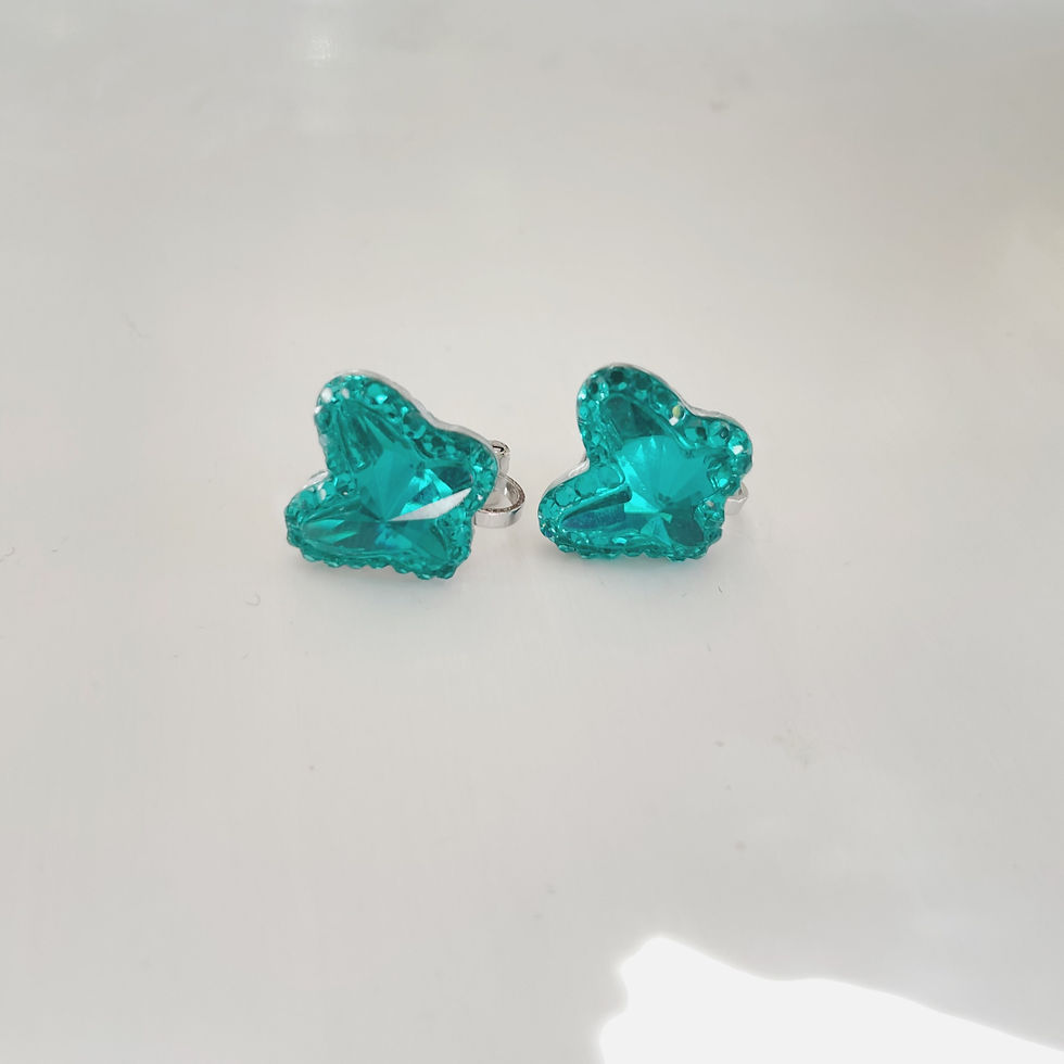 Thumbnail: Fun Sparkle | Plastic Clip On Earrings