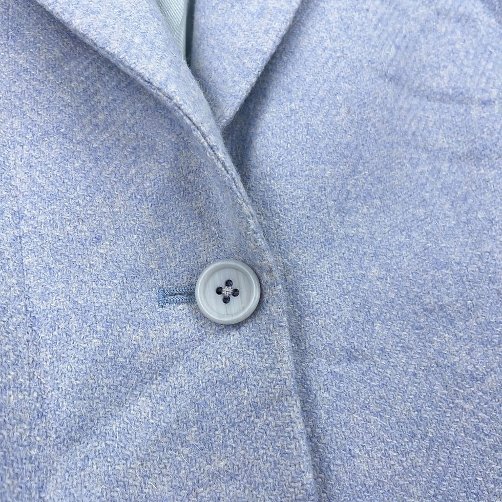 Miniaturbild: LL. Bean Vintage Light Blue Wool Blazer 