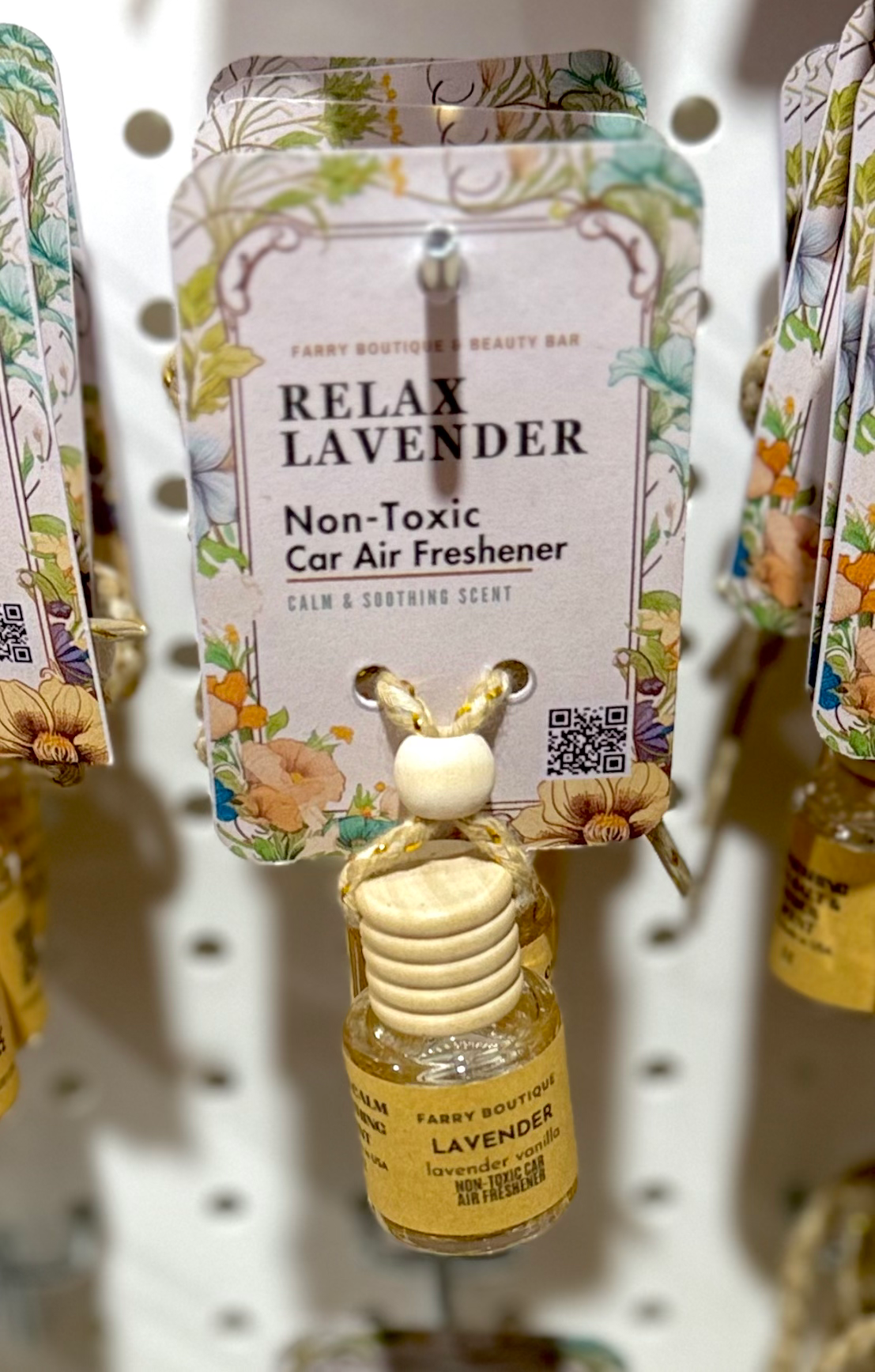 Relaxing Lavender | Non Toxic Car Air Freshener