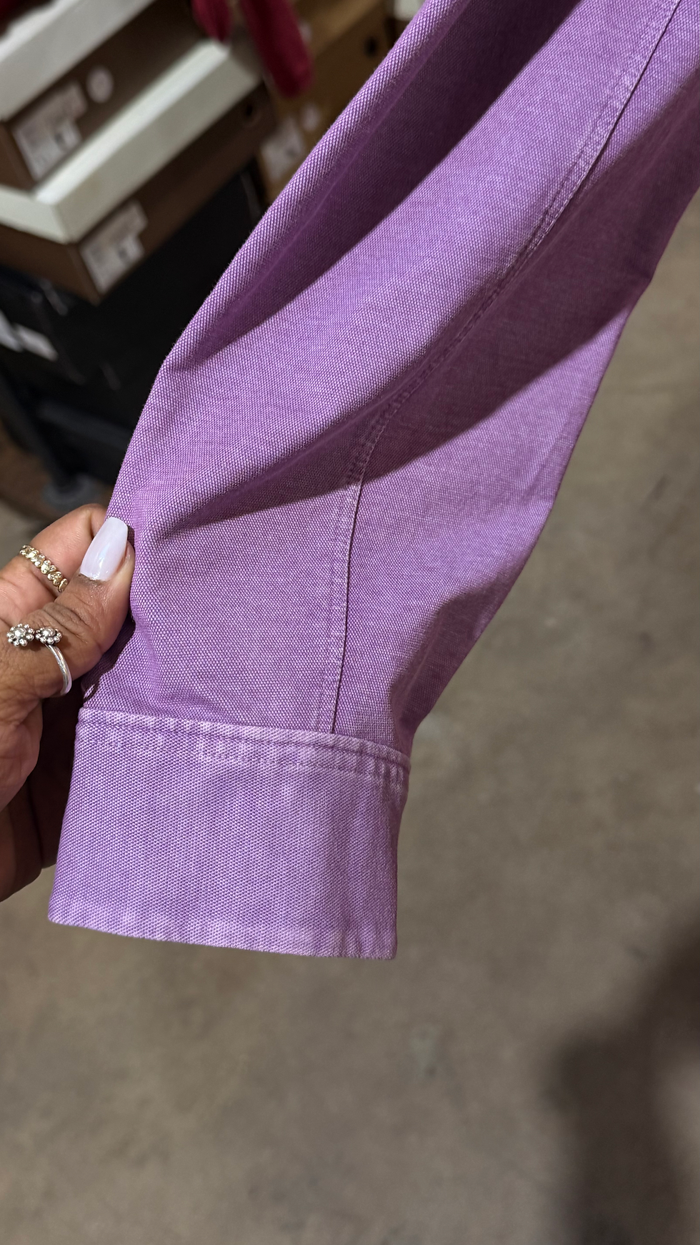 Miniature : Lululemon Men’s Commission Long Sleeve Shirt Vintage Plum