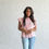 Thumbnail: Easy N Breezy | Pink Cotton Flutter Sleeve Top