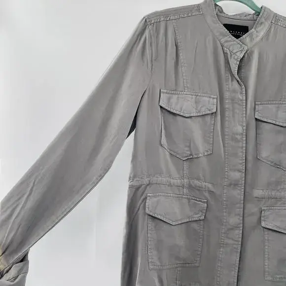 Miniaturbild: Sanctuary Anthropologie Elephant Gray Safari Utility Jacket