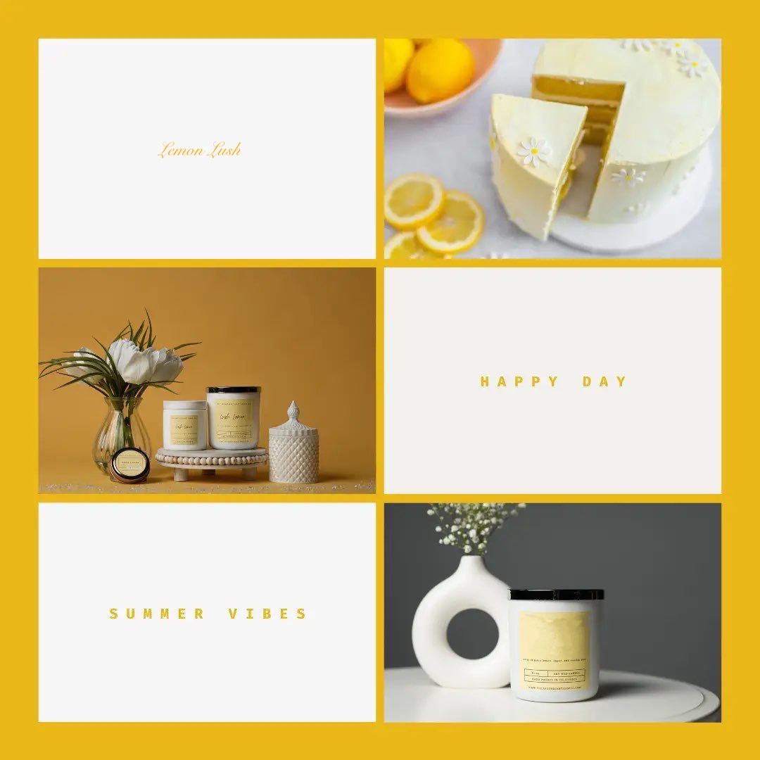 Lemon Lush | Luxurious Apothecary Candle