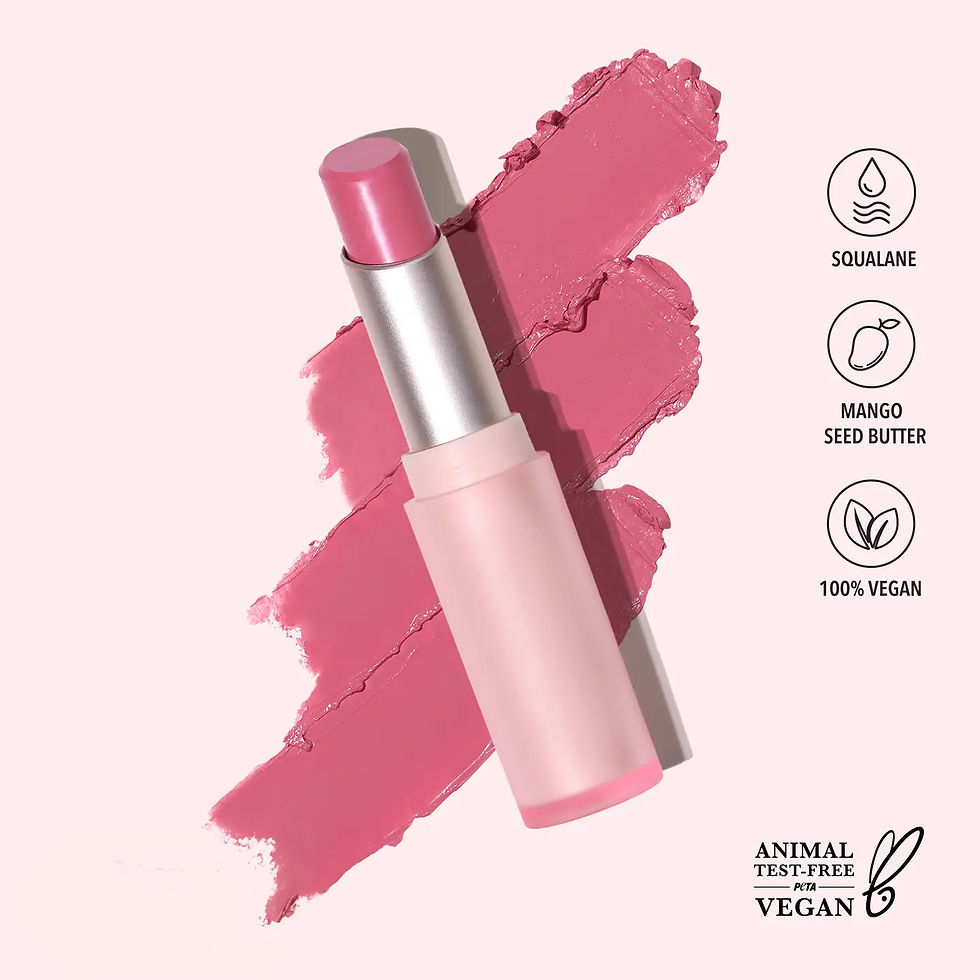 Прев'ю: Blushed - Creamy Balm Vegan Lipstick