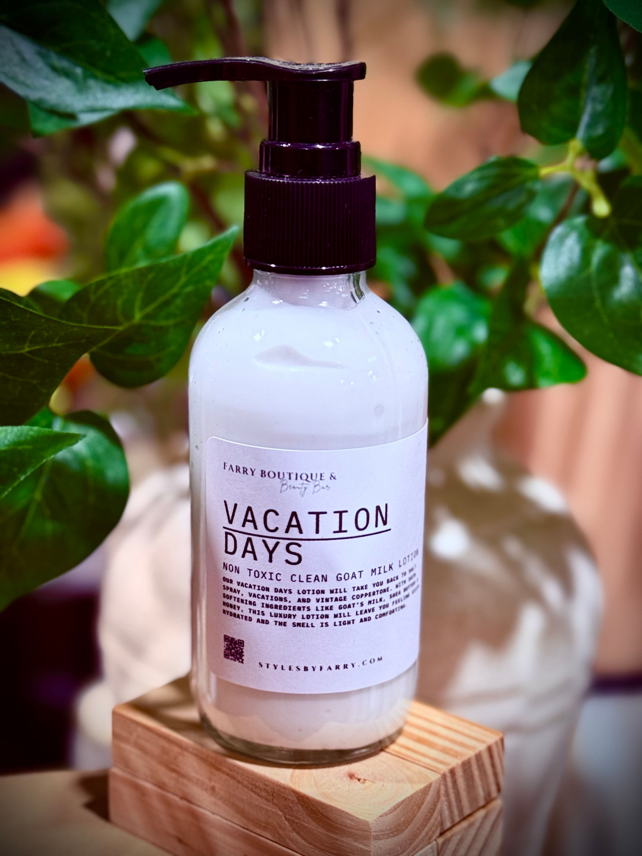 Vacation Days | Clean & Subtle Goat Milk Lotion