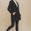 Miniature : Long Line | Black Long Sleeve Coat