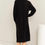 Miniaturbild: So Cozy | Black Turtleneck Midi Sweater Dress