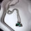Прев'ю: Minimal Square Stone Unisex Necklace