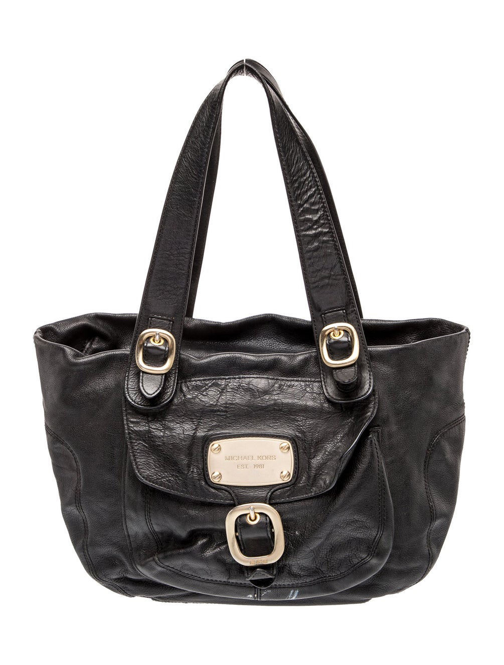 Vintage Michael Kors Hudson Downtown Leather Hobo Bag Retails $498
