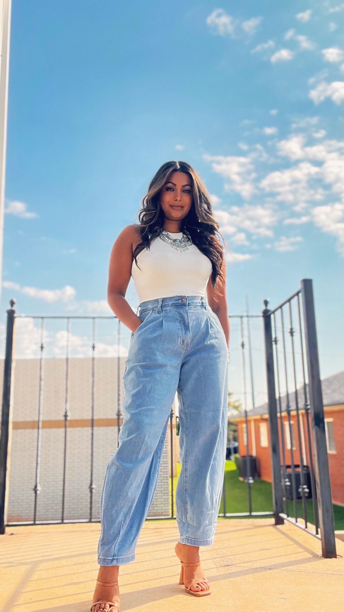 Super 80s | Mid Wash Ankle Denim