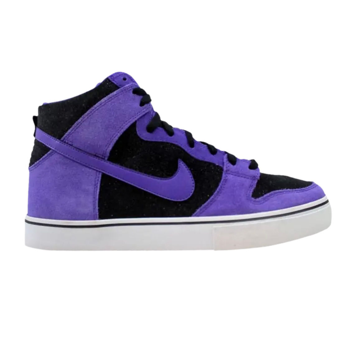 Nike Dunk High LR 'Black Varsity Purple' Shoes - 10
