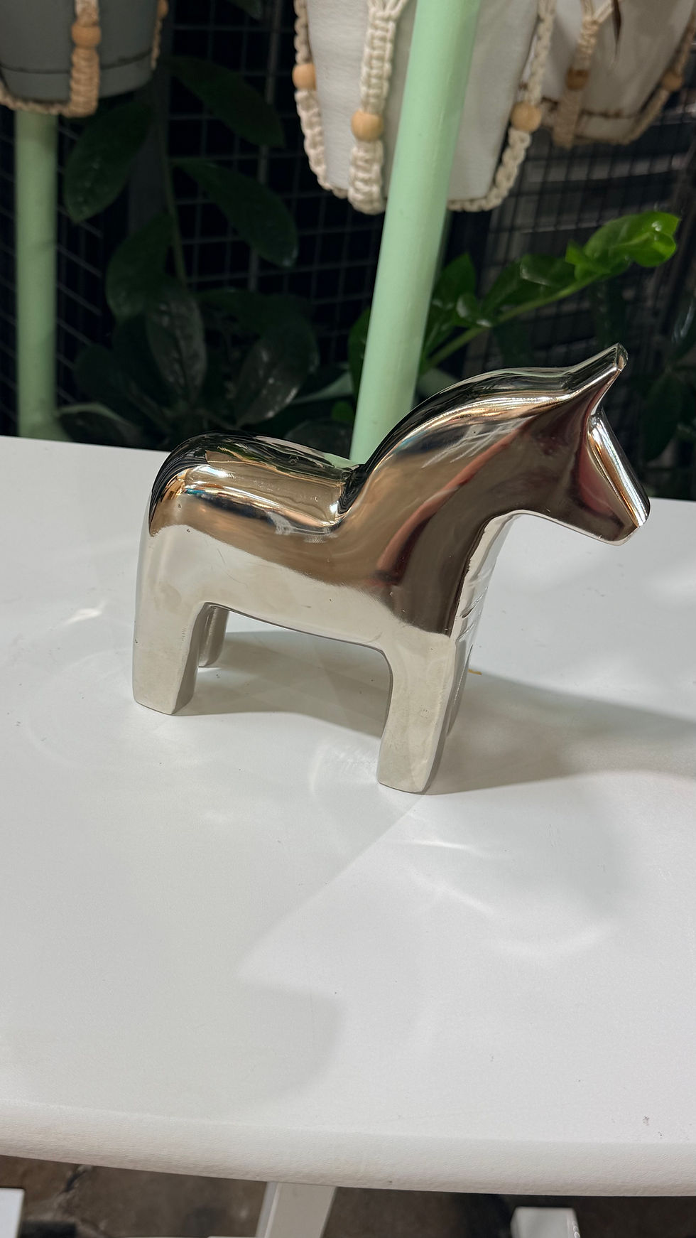 Miniaturbild: Swedish Design Icon: Aluminum Dala Horse Sculpture IKEA Finansiell