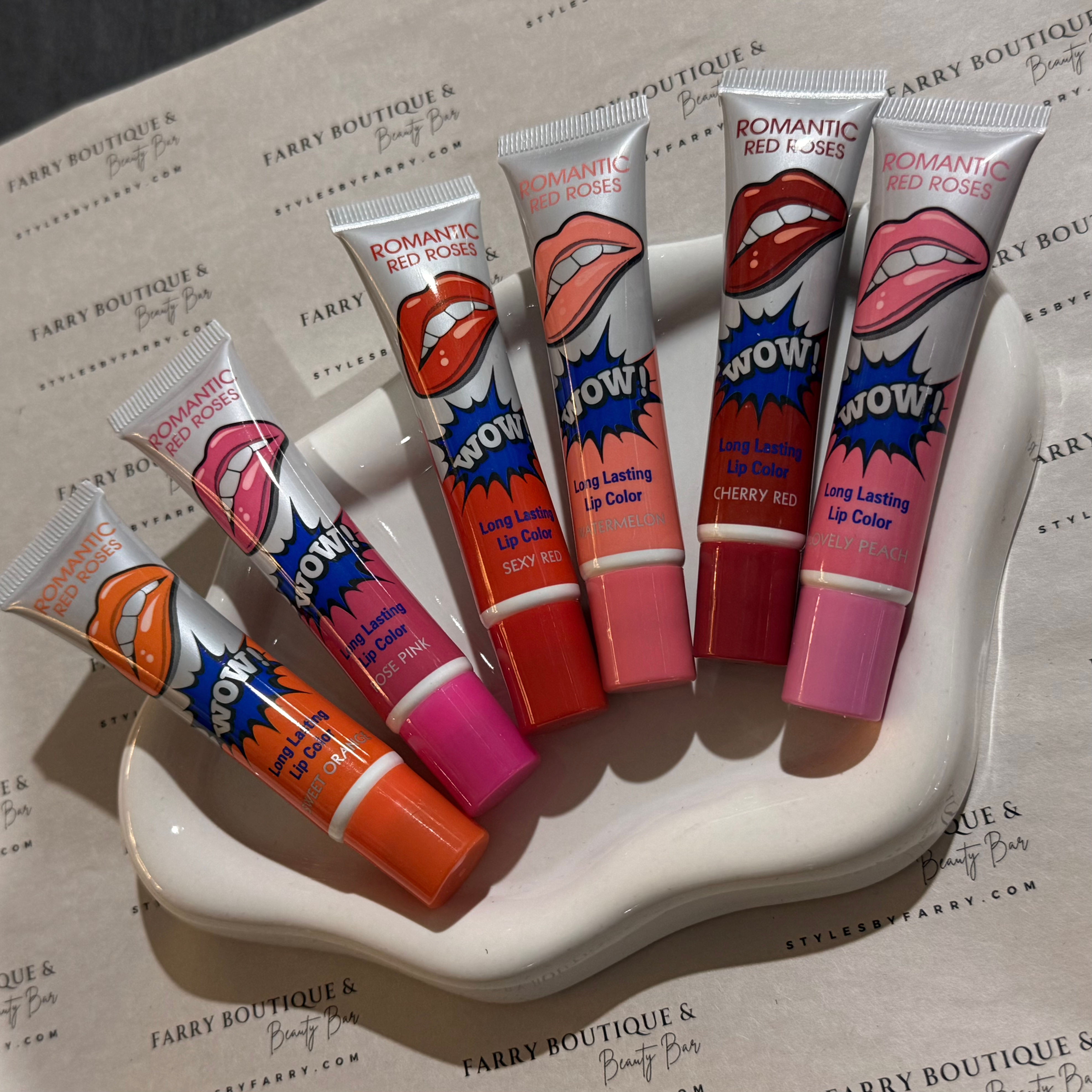 Romantic Red Roses Lip Gloss