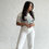 Прев'ю: Forever Favorite | Soft White Mid Rise Straight Leg Jeans