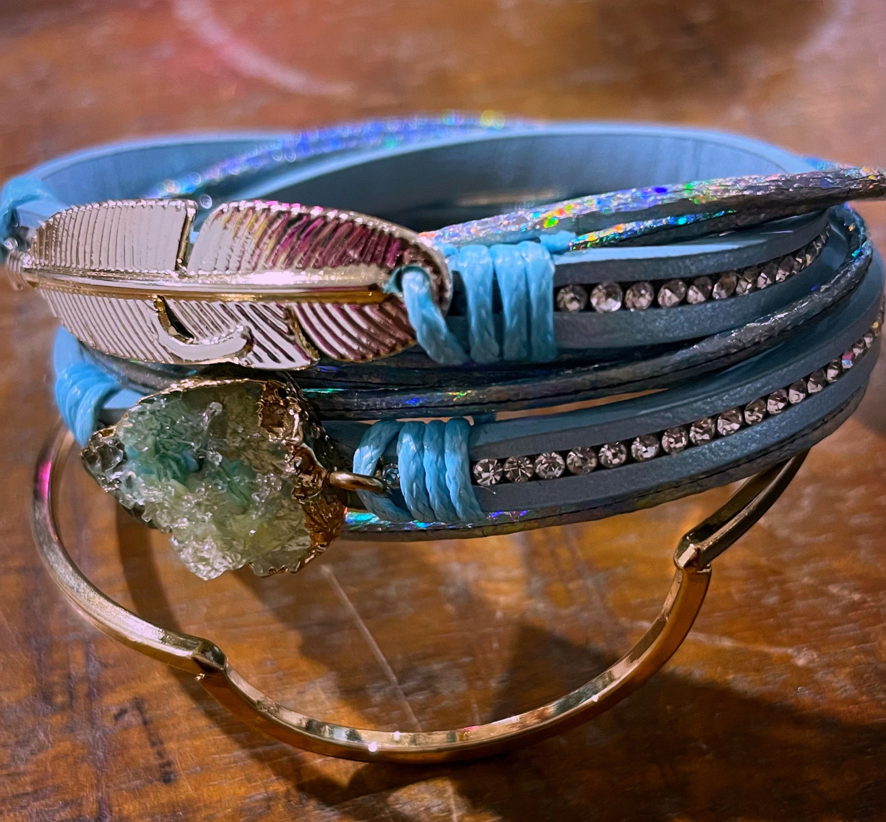 Leather Wrap Style | Bracelets