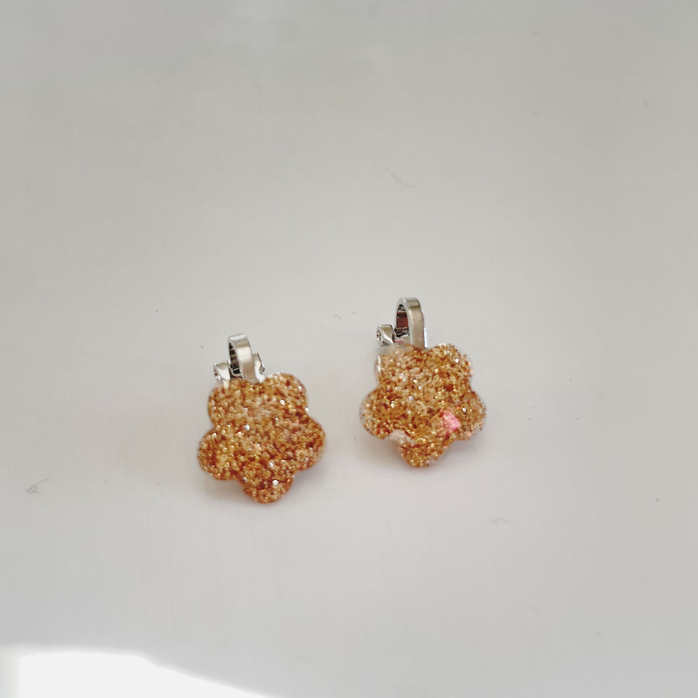 Thumbnail: Fun Sparkle | Plastic Clip On Earrings
