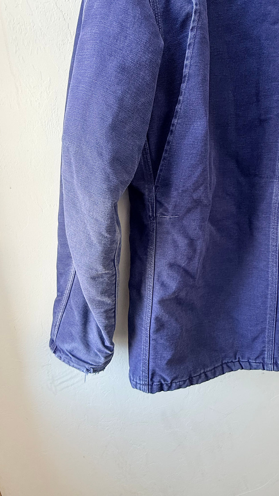Thumbnail: Vintage Carhartt C01 Arctic Rugged Chore Quilted Navy Jacket- XL