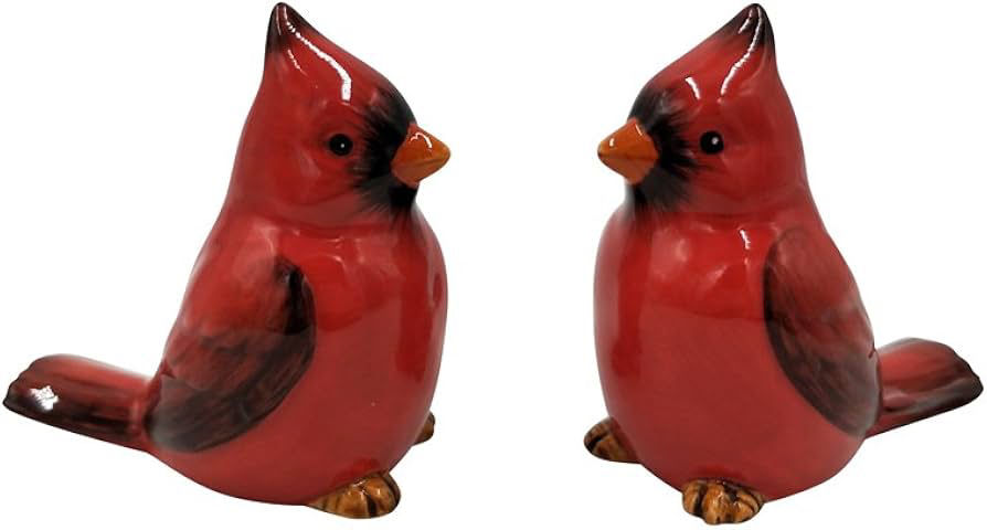 Thumbnail: Red Cardinal Salt and Pepper Shaker