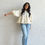 Thumbnail: Tiers to Fun | Cream Tiered Blouse